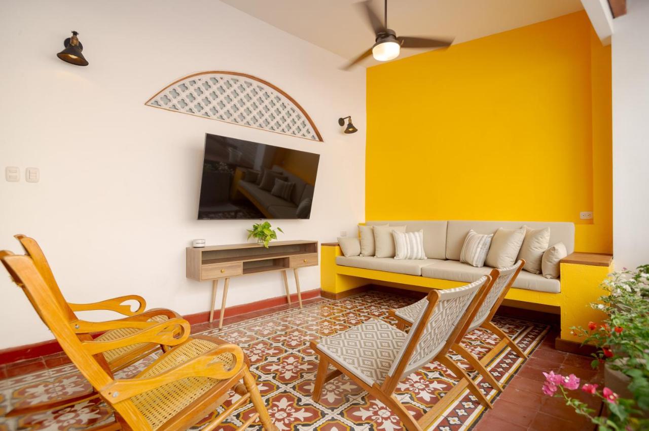 Hotel 3cm-1 Colonial House In Getsemani With Pool Air Conditioning And Wifi Cartagena